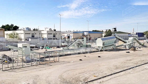 10 TPH Municipal Solid Waste Sorting Plant in the UAE: Simple, Robust, and Cost-Effective