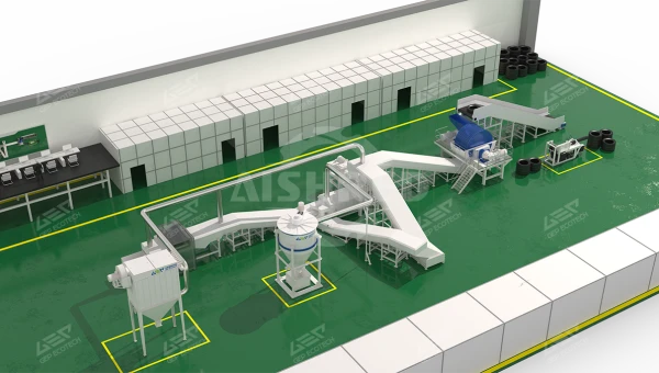 Rubber Granules Production Line—Transforming Waste Tires into Value