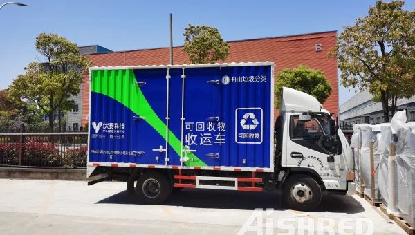 Industrial Shredder for Recovery and Recycling