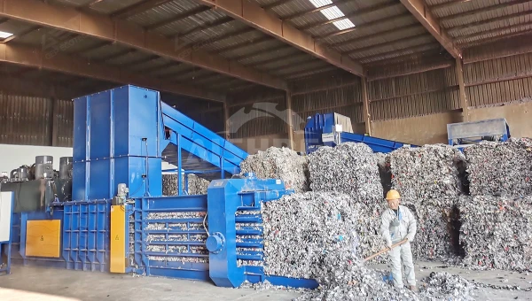 GEP ECOTECH's Horizontal Baling Solutions for Smart Recycling, High Efficiency and Low Costs