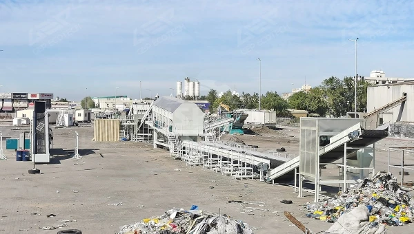 10 TPH Municipal Solid Waste Sorting Plant in the UAE: Simple, Robust, and Cost-Effective