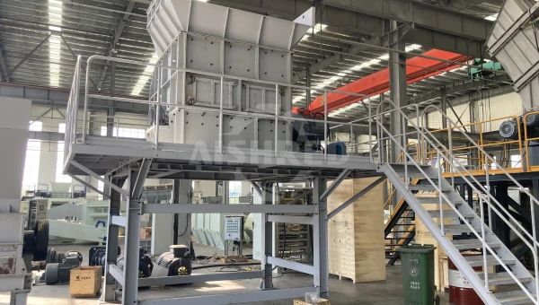 Waste Bag Opener Machine for Domestic Waste & Lightweight Packaging