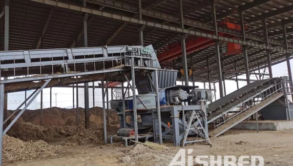 Agricultural Waste Shredder for Biomass Plant