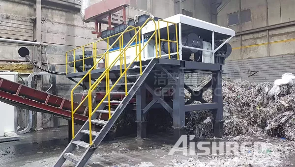 Double-Shaft Shredder went to Korea to Solve its Industrial Waste Disposal Challenges