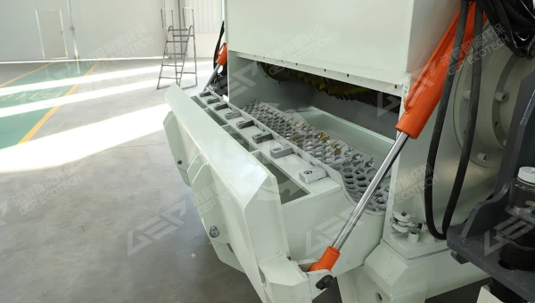 GEP ECOTECH's GSE Series European Version Single Shaft Fine Shredder as a Alternative to Lindner Equipment