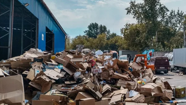 OCC Waste Shredding Plant for Making Dry Recycled Pulp