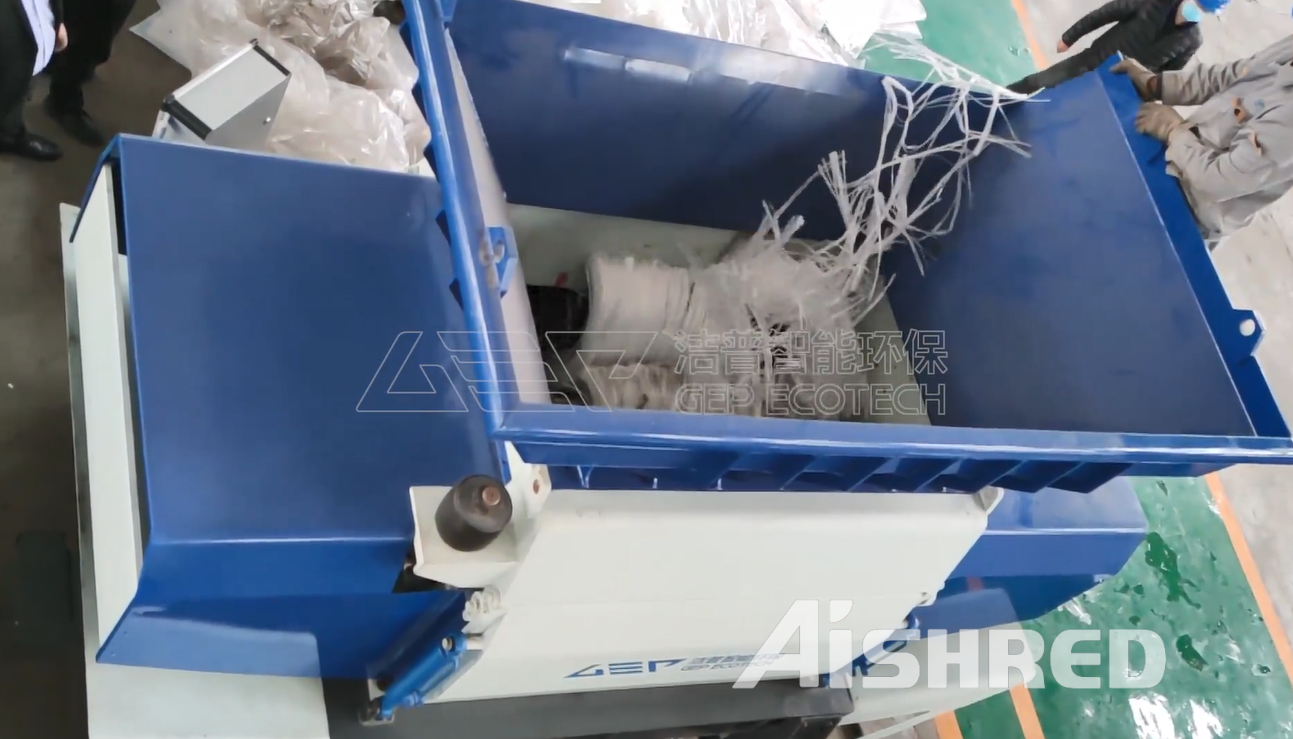 Pe Films Single Shaft Shredder