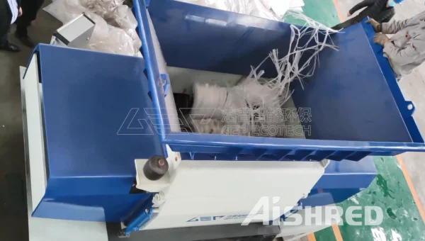 New Upgraded Single Shaft Shredder for Pe Film