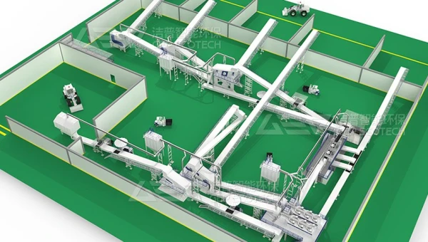 Waste Picking Station for Sale