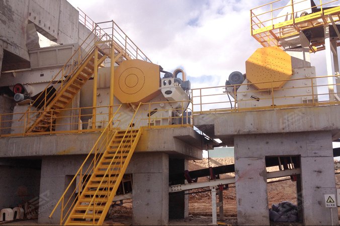 500TPH Aggregate Project in Mongolia