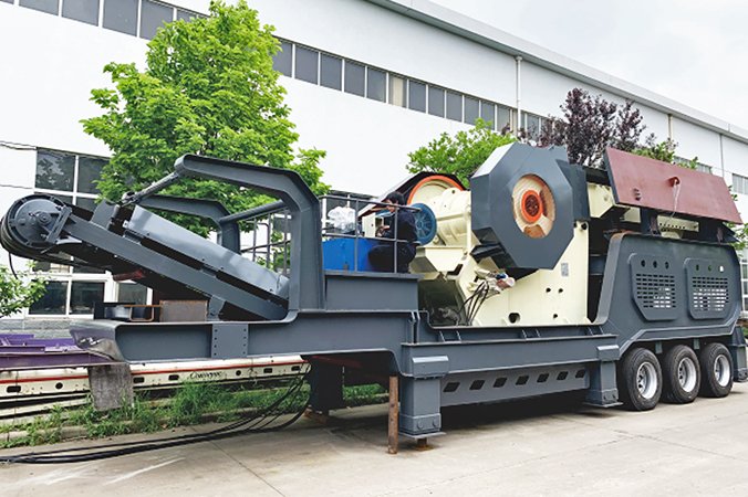 Wheeled Mobile Crusher Plant