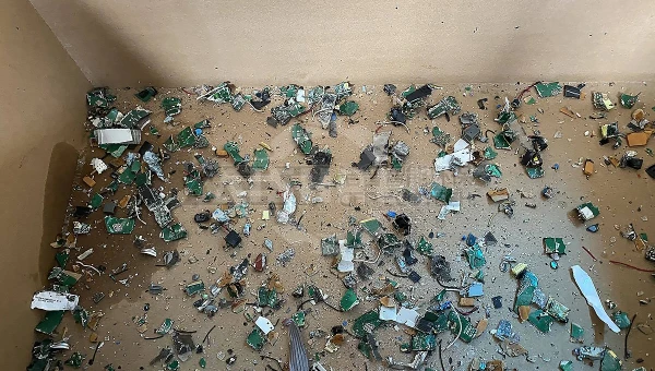 GEP ECOTECH's Circuit Board Single Shaft Shredder