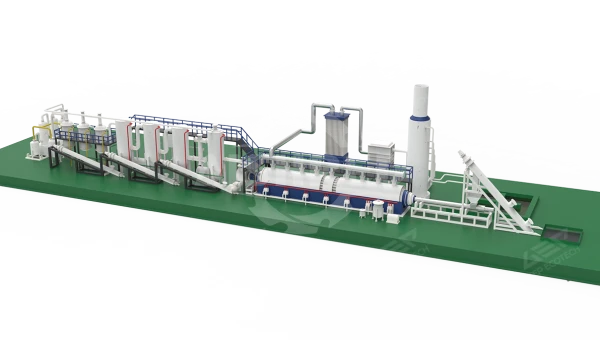 GEP ECOTECH Continuous Waste Tire Pyrolysis Production Line