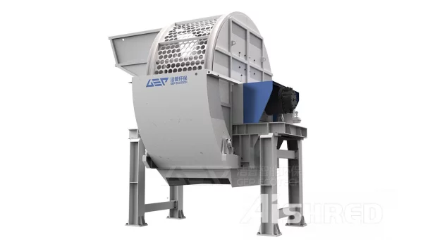 AIShred, New Industrial Shredder for Tires