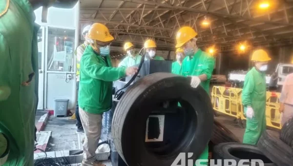 Waste Tyre Recycling Process