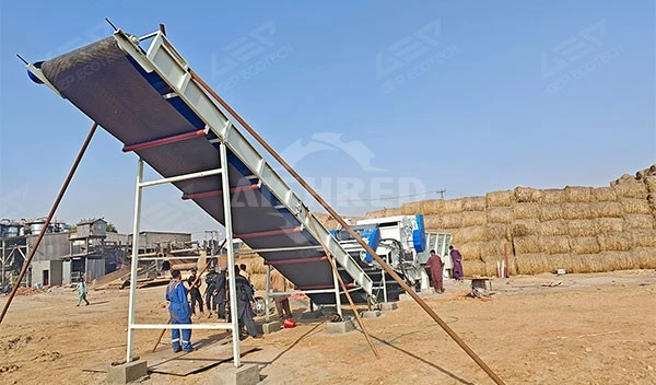 Tailored Drum Chipper Assists Efficient Processing of Straw Bales