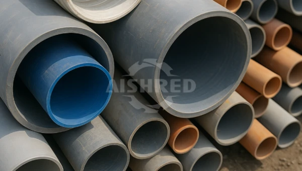 Pipe Shredding Solution for PVC, PE and HDPE Waste
