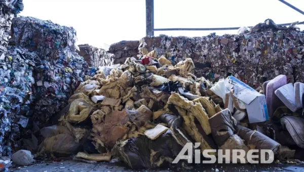 AIShred Industrial Shredders for Recycling of Waste Mineral Wool