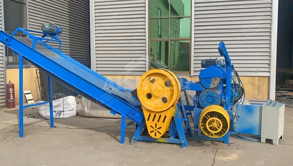 GEP ECOTECH Integrated Slicing and Dicing Machine: Helping Waste Tire Recycling and Utilization