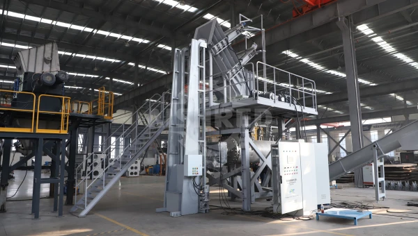 Hazardous Battery Waste Safety Shredding and Recycling System