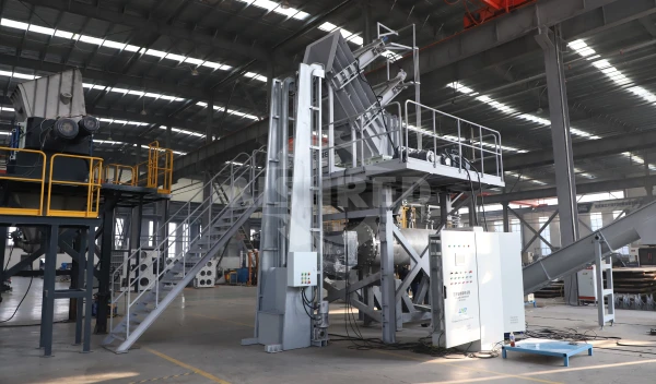 Hazardous Battery Waste Safety Shredding and Recycling System