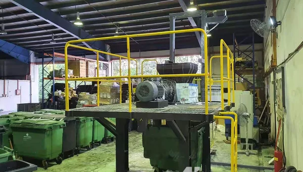 0.5-ton Biomedical Waste Shredding Machine in the Philippines