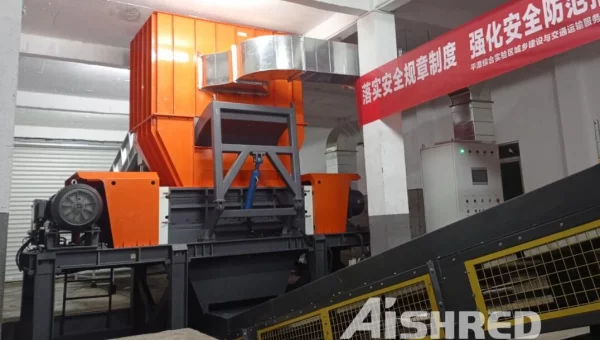 Industrial 2 Shaft Waste Shredder for Sale WorldWide!