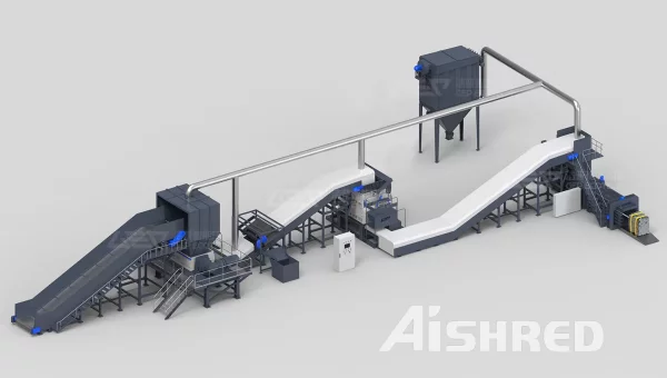 Paper Industry Waste Shredder, AIShred Machine Turning Waste into Resources