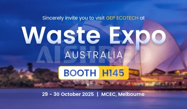 Join GEP ECOTECH at Waste Expo Australia 2025 – BOOTH H145