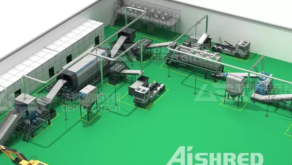 Paper Industry Waste Shredder, AIShred Machine Turning Waste into Resources