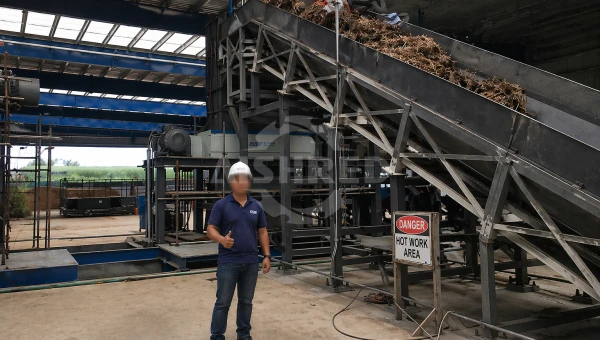 Two-Stage Biomass Shredder Unit Application Case for Biogas Plant in the Philippines