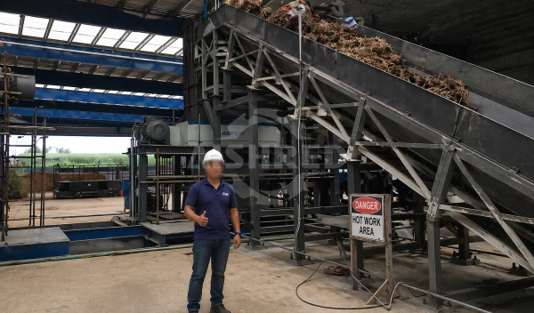 Two-Stage Biomass Shredder Unit Application Case for Biogas Plant in the Philippines