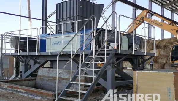 Straw Pretreatment System for Biopower Plant