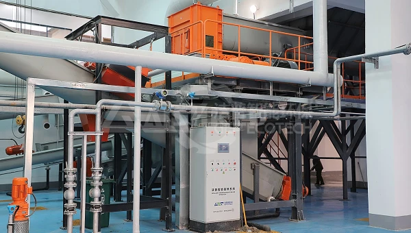 Optimized Food Waste Treatment Process Based on Material Characteristics