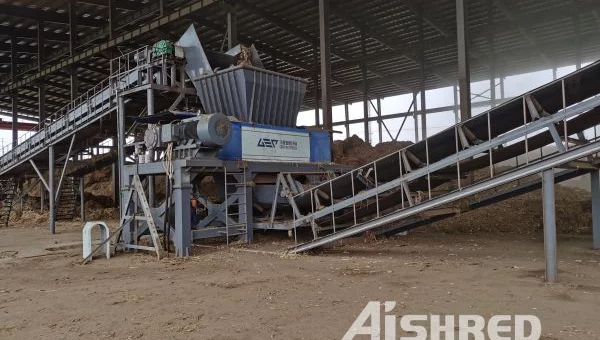 Agricultural Waste Shredder for Biomass Plant