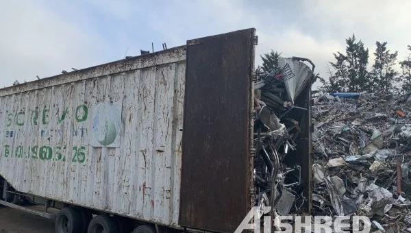 Industrial Scrap Metal Shredder