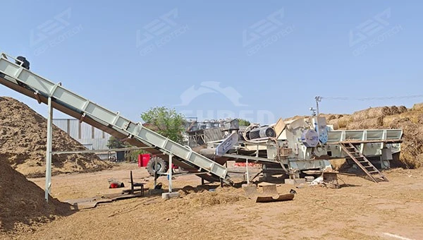 Tailored Drum Chipper Assists Efficient Processing of Straw Bales